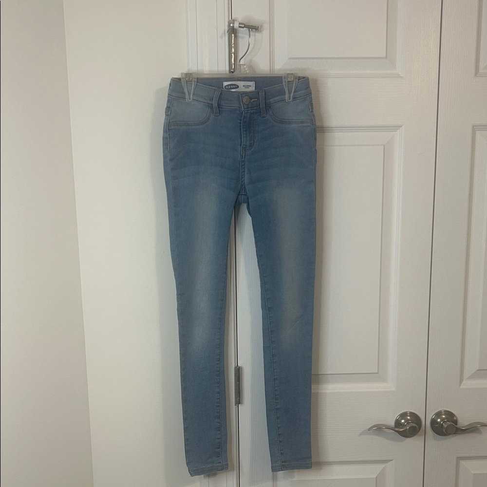 Old Navy Light Blue Girl’s Skinny Jeggings